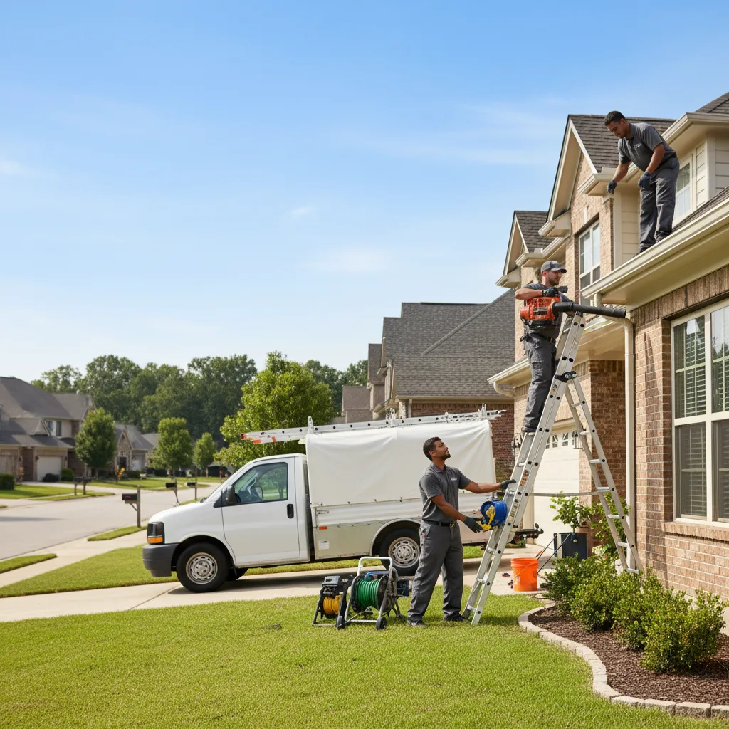 Home Gutter Service in Welling, OK near me